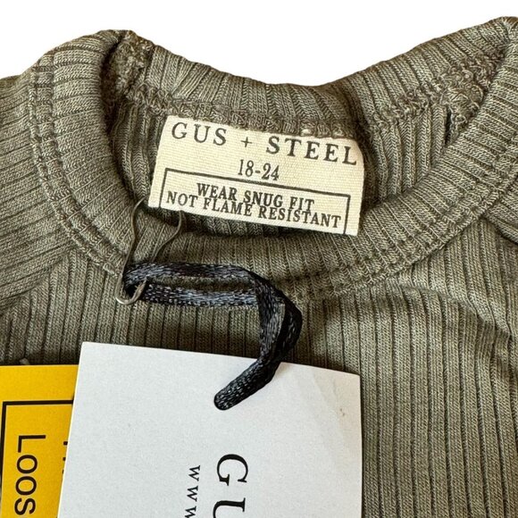 NWT Gus + Steel Sage Lounge Set 18-24 Months - Picture 2 of 4